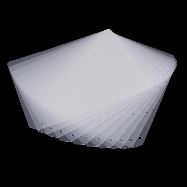 JC 10pcs 탭형 용지 계획자 노트북 분할기 색인 페이지 294x222x90mm a4