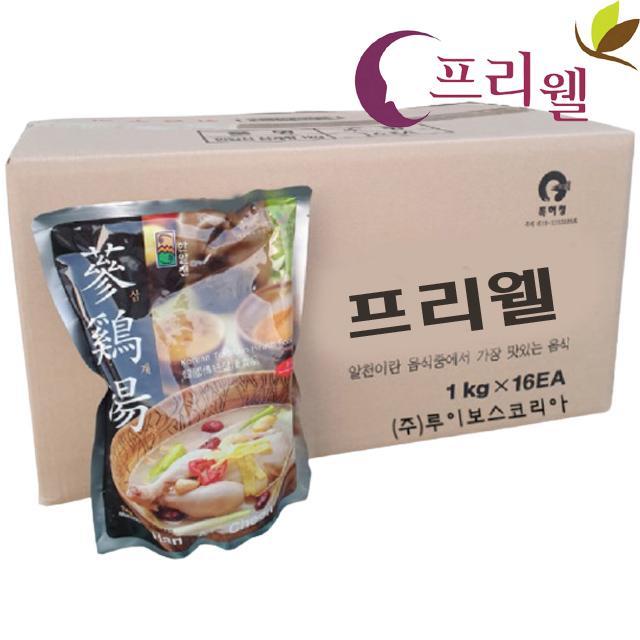 프리웰 삼계탕 1kg-16개(1박스)