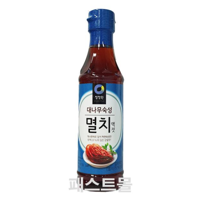 청정원 남해안 멸치액젓 500g, 1