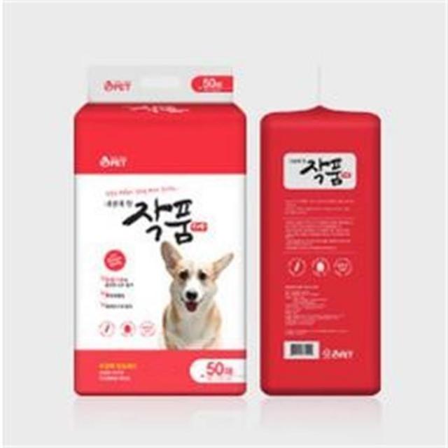 [작품패드] 애견 패드 50매 최고급형 레드 4555cm, 본상품선택 (29681611)