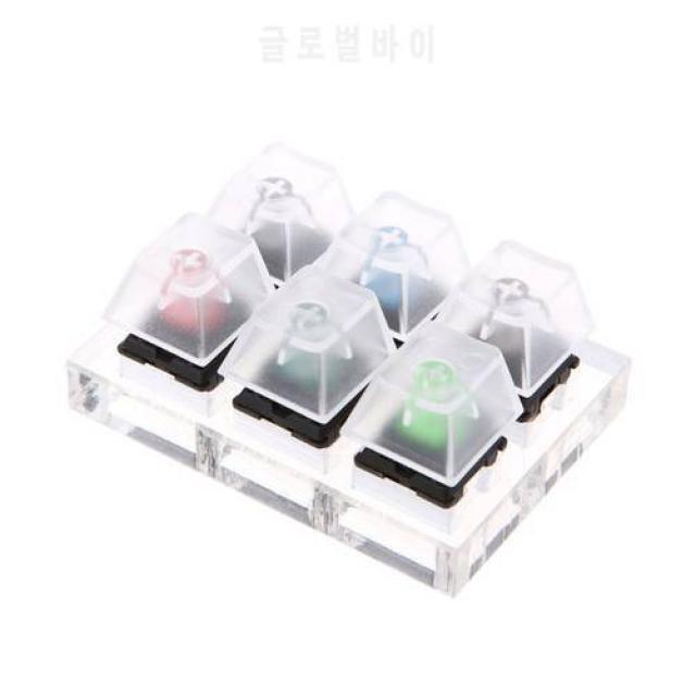 새로운 6 키 캡 키보드 스위치 테스터 기계적 키보드 취소 Keycaps Swit6X ?, 상세내용참조, 상세내용참조