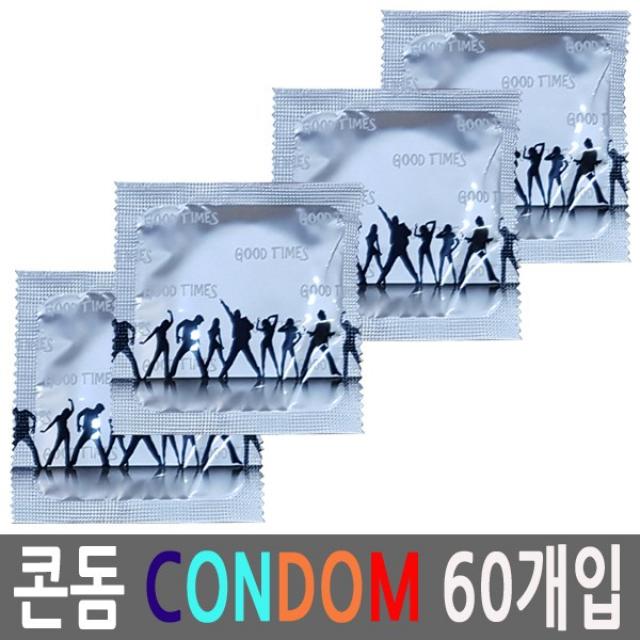 디에프아이 굿타임스무스 대용량콘돔 60개 일반형콘돔형대용량콘돔, 1개, 60개입