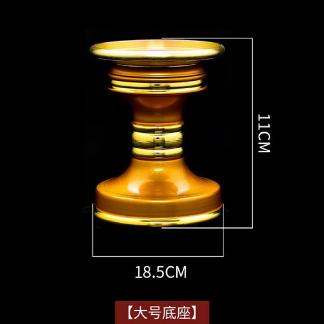 해외상품 불교용품 배터리 대급불유리led연화등불급등불전공-43621, 옵션04