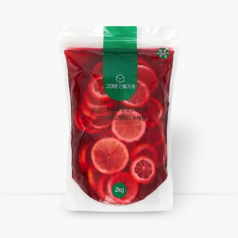 카페수제청 석류레몬청 1kg 2kg 석류에이드 레몬청 레몬티 레몬에이드 카페납품 대용량 홈카페 수제청 [고마운선물가게]