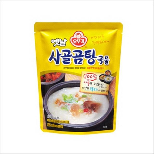 70 소리무역 / 오뚜기 옛날 사골곰탕 350g 18개 컵밥 육개장 즉석식품 즉석국, 단일 수량