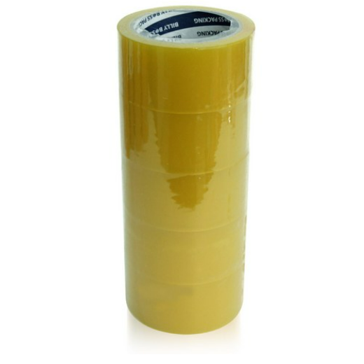 보스테이프 THE 튼튼한 박스테이프 경포장용 53MIC 48mm x 50m, 투명, 5개입
