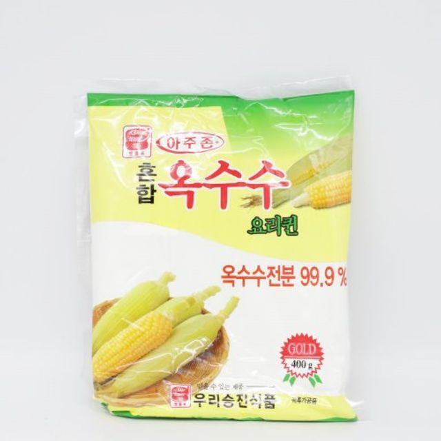 옥수수전분400g 고씨네농장 옥수수분말 전분가루 ;Pt.13dy1907+#G 루식 7MOhNgWOh, 혼합옥수수 (400g)