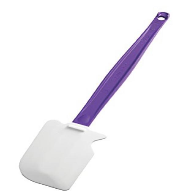 Rubbermaid Commercial High Heat Silicone Spatula 13.5” Purple Handle 1980420 Rubbermaid 상업용 고열 실리, 1