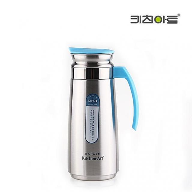 정원에핀국화 키친아트 라팔 스텐물병 1.3L 냉장고물병