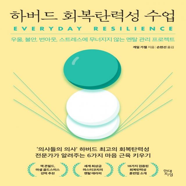 하버드 회복탄력성 수업:우울 불안 번아웃 스트레스에 무너지지 않는 멘탈 관리 프로젝트 게일 가젤 현대지성