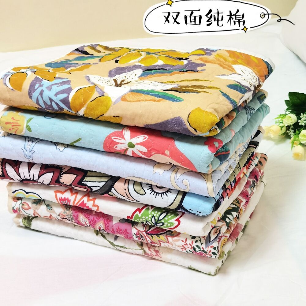 접는 접이식 매트리스 옆방 바닥토퍼 3단 세탁 삼단 기숙사, 55.두 줄 더 채산성 (꽃무늬 참고 가능)