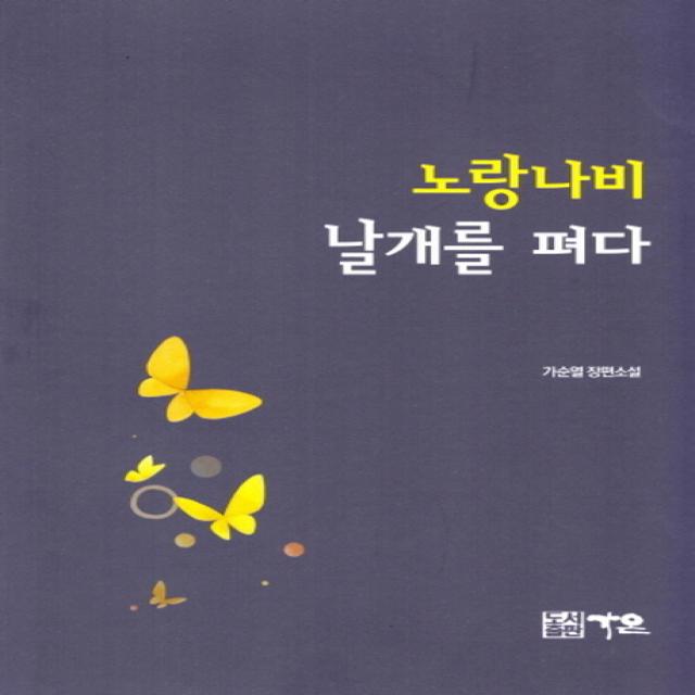 노랑나비 날개를 펴다:가순열 장편소설, 가온