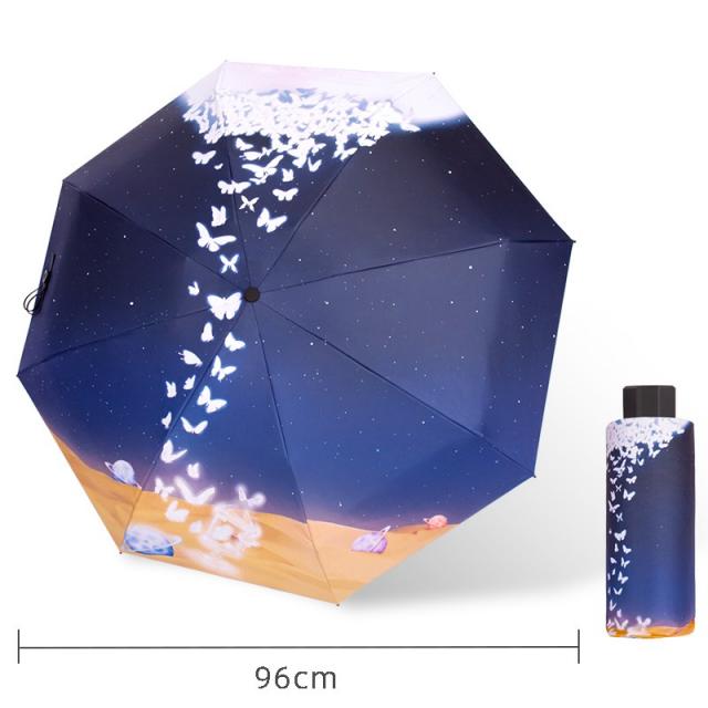 Jun.19 33번 전자동 접이식 우산 여청우 양용 컴팩트 50% 선루프 선루프 자외선 차단양산Z