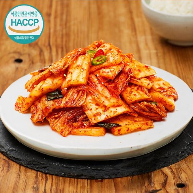 자연락 전라도 맛김치 3kg 당일생산발송 국산재료 HACCP 저염 남도김치