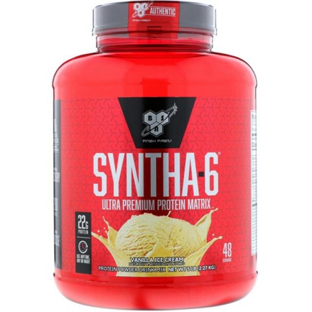 BSN Syntha-6 Ultra Premium Protein Matrix Vanilla Ice Cream 5.0 lbs (2.27 kg), 상세 설명 참조0, 상세 설명 참조0