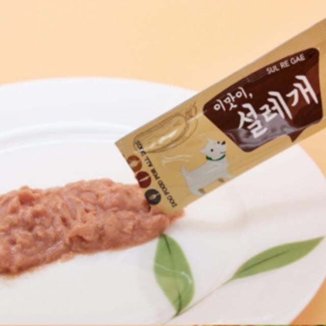 설래개 개츄르 양고기맛 20개입 강아지요로결석간식