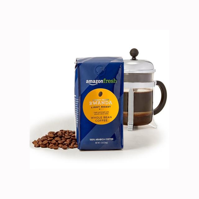 AmazonFresh 르완다 원두 커피 라이트 로스트 12oz(340g) 3개입, 340g, 홀빈
