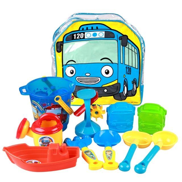 Kids운송수단타요셋트샌드놀이물장난용Toy 완구 + 65353반칠 꼬마 버스 모래 세트 물놀이 소꿉장난 여아 장난감 역할 아기 병원 소꿉놀이 직업 조카 선물 집 에서 하 는 역활 아이 와, 요긴한제품