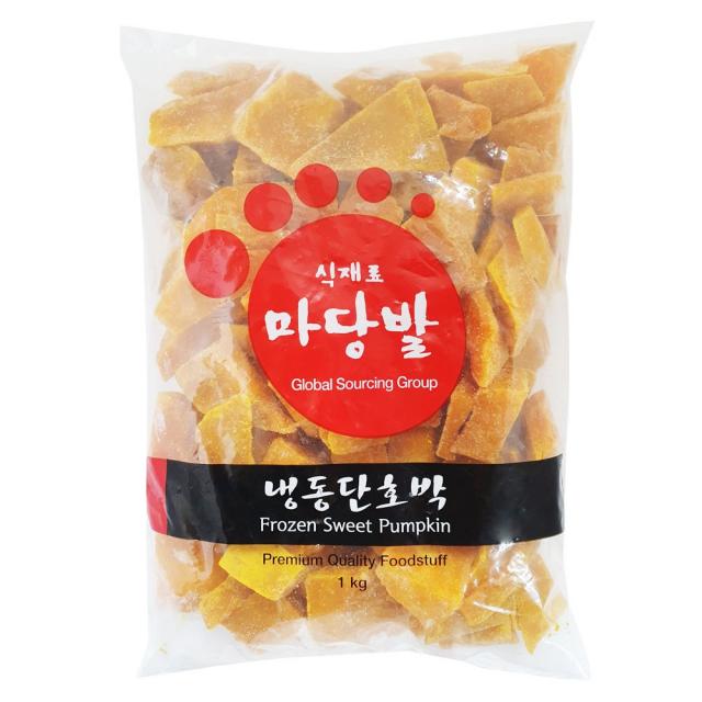 소디프 마당발 단호박(박피) 1kg, 1개