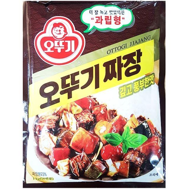 오뚜기 업소용 식자재 짜장분말 1Kg 10EA (콩비엔나/밀불구이/채식다미채/콩까스/콩스틱탕수/간편조리식품), 본상품선택