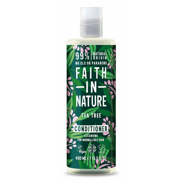 (영국직배) 1+1 Faith in Nature 네츄럴 티트리 컨디셔너 400ml Natural Tea Tree Conditioner 400ml