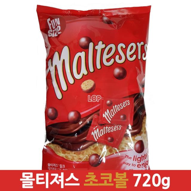 몰티져스 초코볼 720g / 코스트코 초콜릿 어린이간식, 720g, 1개