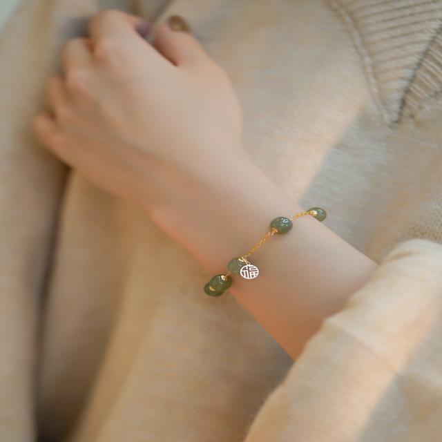 연화전옥복표 천연진주 절친 14K백 김호운 팔찌 가능조절하다.