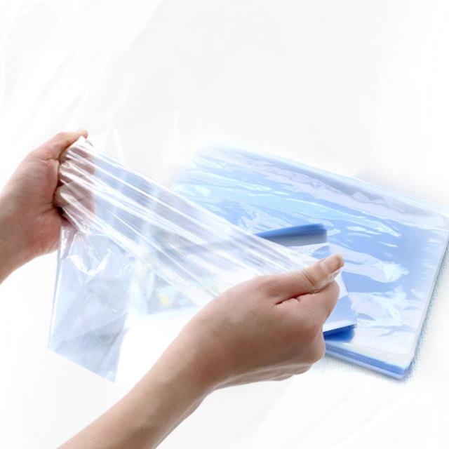 심플데이 드라이기 압축랩 열 수축 비닐 PVC필름 다양한 사이즈, 2XL (60 x 80 cm) 100매