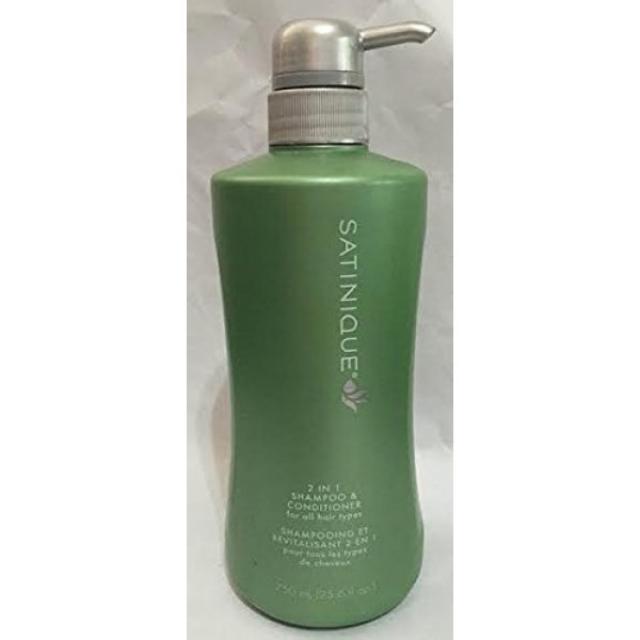 SATINIQUE Satinique 매일 잔액 2에서 1 헤어 클렌징 샴푸 & 린스 25.6 FL. 온스 새로운 공식, 단일상품