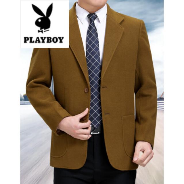 플레이보이(PLAYBOY) 2019 봄 가을의 남성 수트 중노인 남성 수트 중년 남성복 중년(2217)