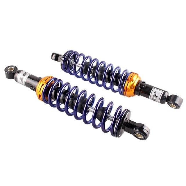 혼다 가와사키 스즈키 야마하 스쿠터 용 2 pc 320mm 리어 서스펜션 오토바이 범용 충격 흡수 장치 멀티 컬, 01 45MU020