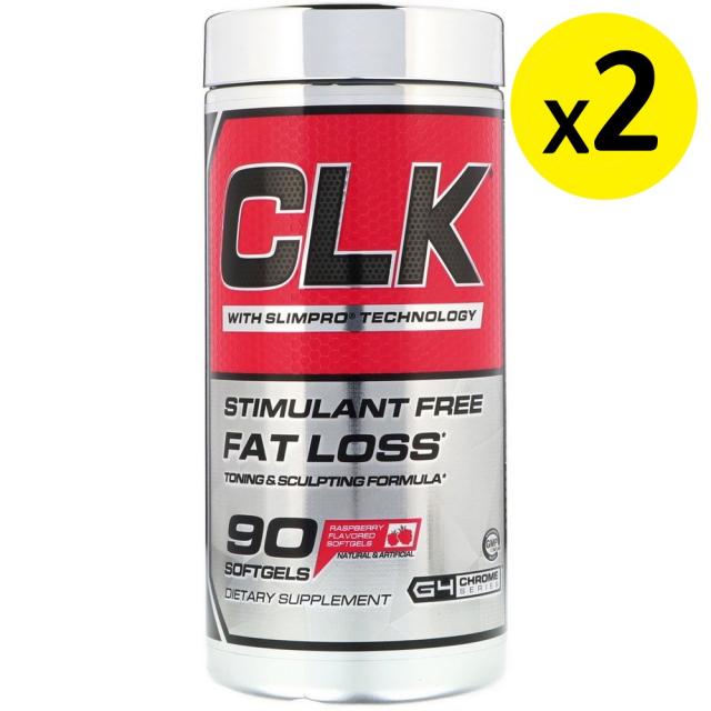 [미국직구]Cellucor CLK 각성제 미함유 지방 연소제 라즈베리 맛정 90정 2개, 상세설명참조