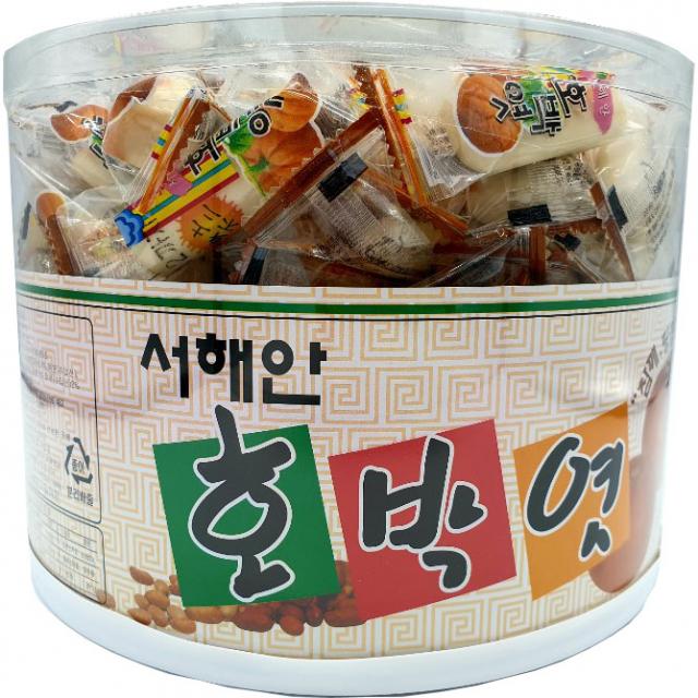 서해안 호박엿 1.4kg 1통 1통 8g
