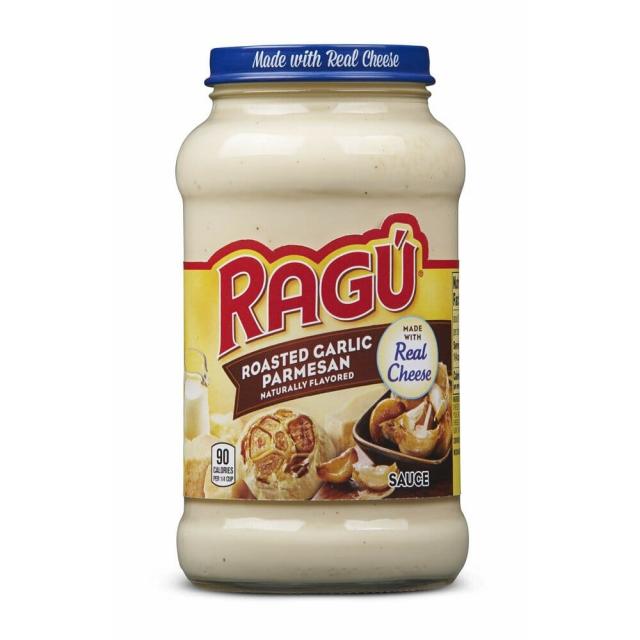 Ragu 라구 로스티드 갈릭 파마산 파스타 소스 453g 3팩 Pasta Sauce Cheesy Roasted Garlic Parmes, 단일상품