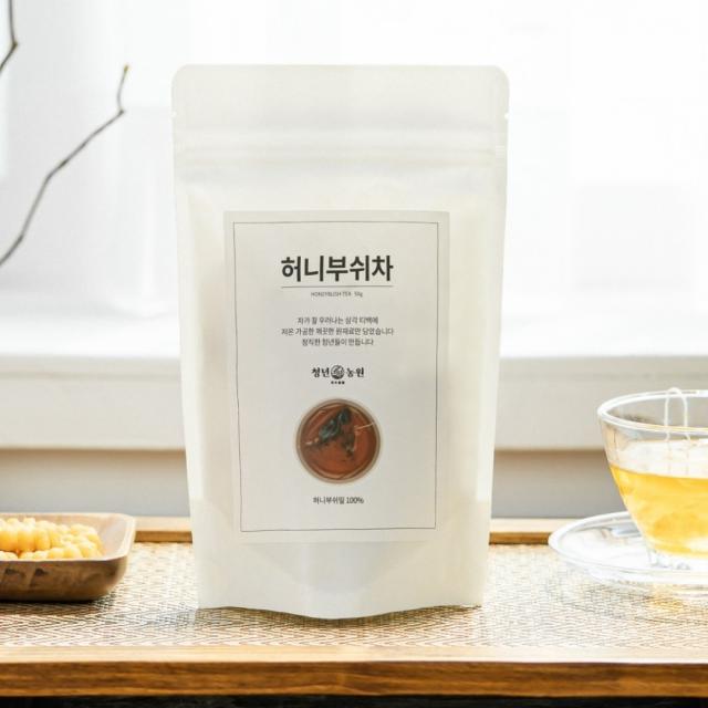 청년농원 저온가공 허니부쉬차 삼각티백, 1g, 50개