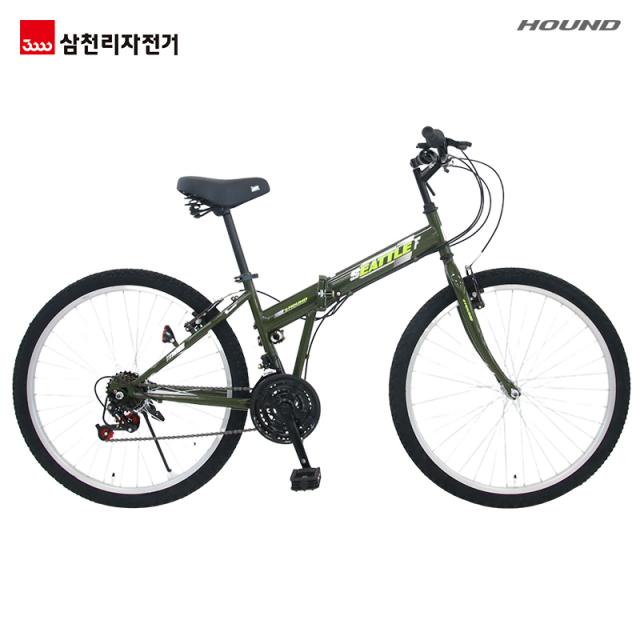 2020 삼천리 접이식 자전거 시애틀F 21단 26인치 MTB, 미조립(박스), 블랙