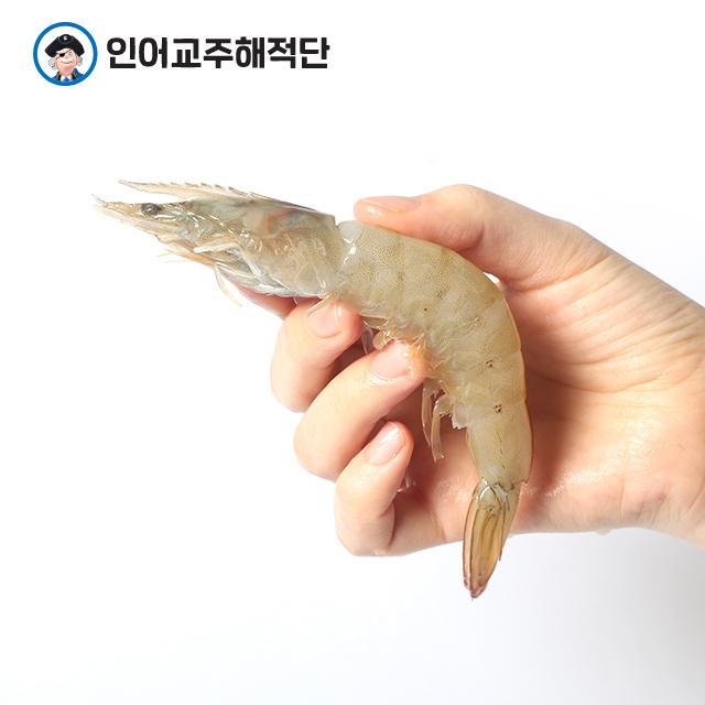 인어교주해적단 냉동 새우 1마리 골라담기 흰다리새우 홍새우 킹 블랙타이거새우 킹타이거, 흰다리새우 중