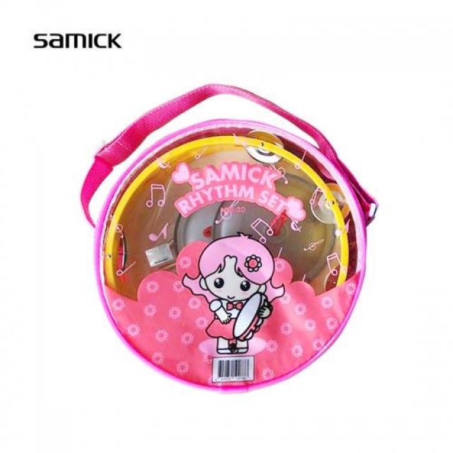 삼익악기 원형 리듬세트 NSR-24P, PINK
