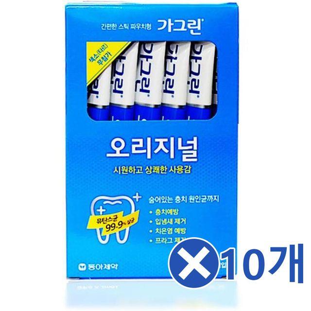 입속도구 일회용스틱 가글 10ml 6포x개 구취 사무실, 1개