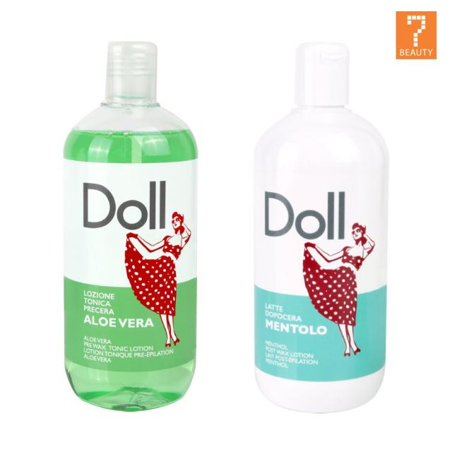 DOLL 돌왁싱 전후처리제 로션 500ml 2개 멘톨 소트프 하드 왁스 케어제품
