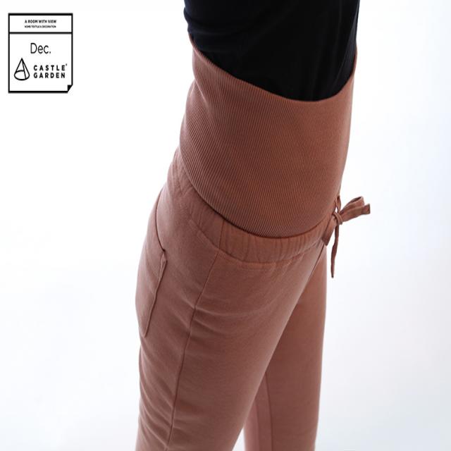 구보 가든 추우천 순면 코튼 스판 복대 허리 보호 보온 캐주얼바지 3SIZE 4색깔