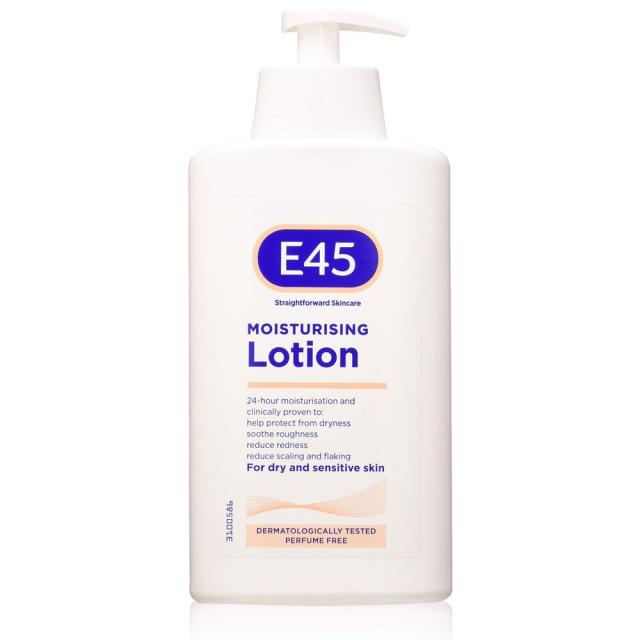 (영국직배) E45 건성 민감성피부 모이스처 로션 500ml 2팩 Dermatological Moisturising Lotion