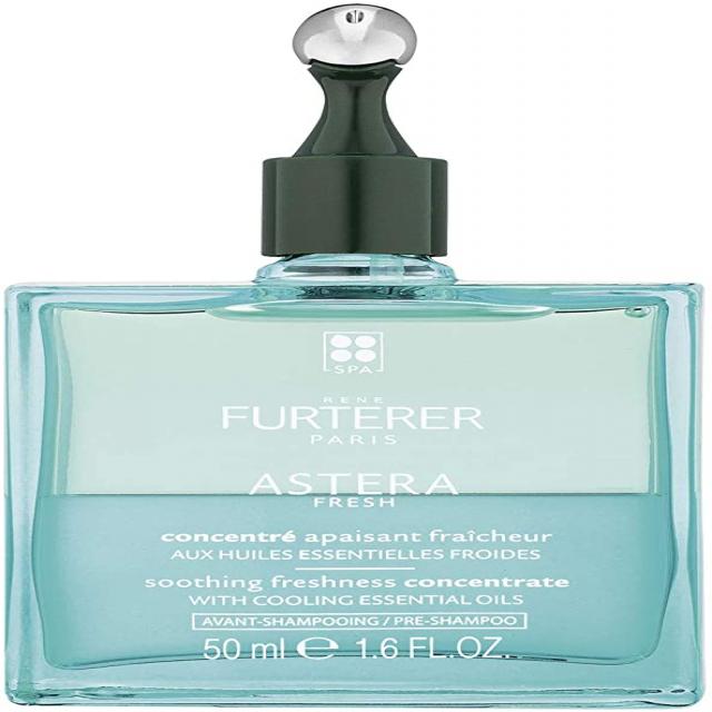 Rene Furterer ASTERA FRESH Soothing Freshness Concentrate Pre-Shampoo 자극성 및, 단일상품