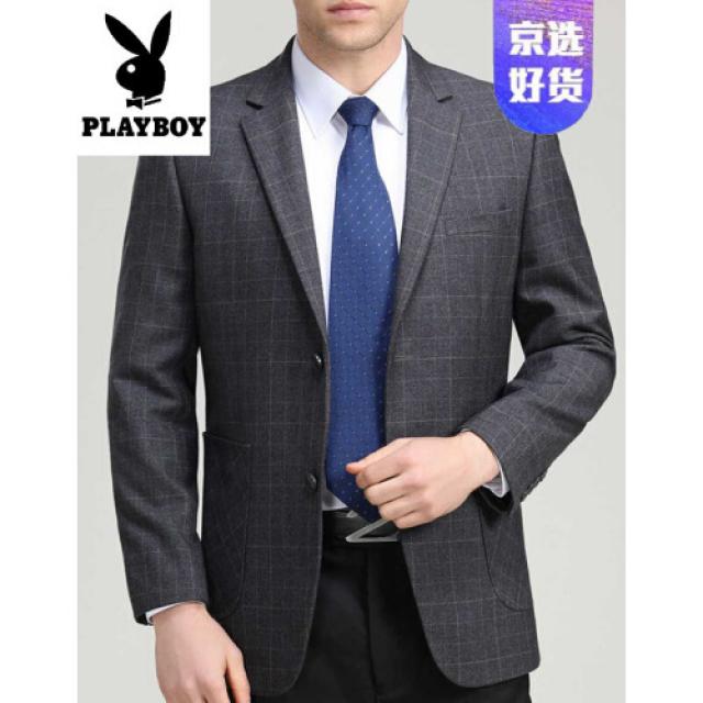 플레이보이(PLAYBOY) 2019 가을/겨울 수트 중년 남성 캐주얼 울 양복 아빠 (5345)