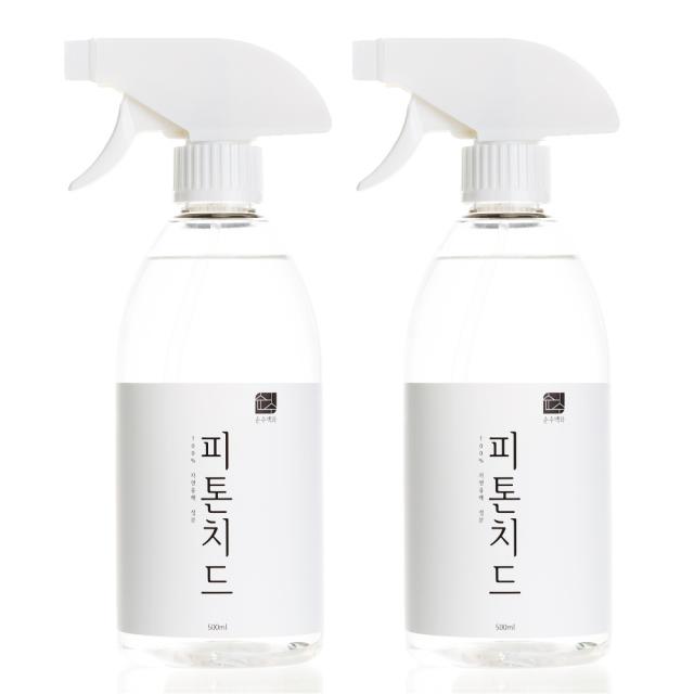 순수백과 피톤치드, 500ml, 2개