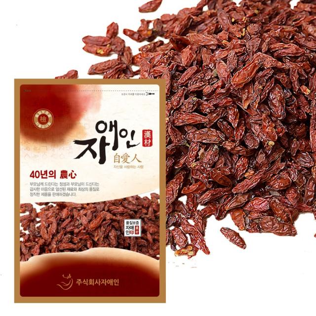 자애인 국산 말린 진도 구기자 300g 진도농협 구기자차 구기자, 1개, 300g