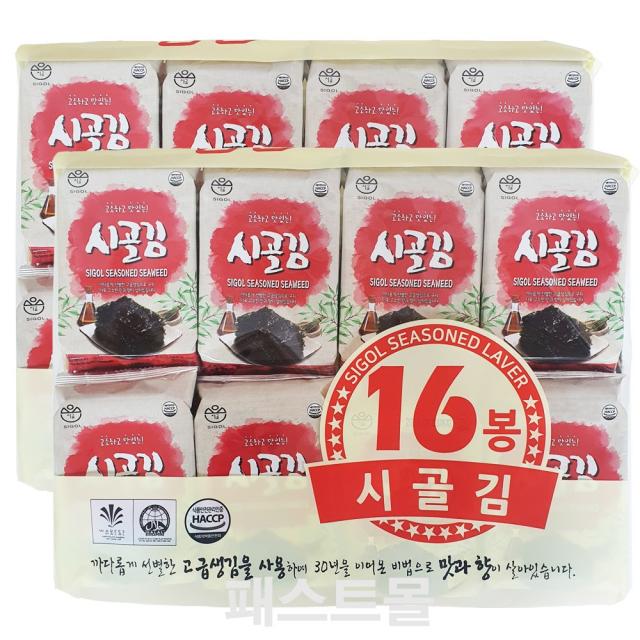 시골 고소하고 맛있는 시골김, 32개, 4g