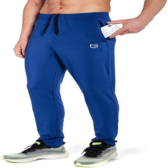 g GRADUAL MEN 주의 SWEATPANTS 독자 ZIPPER POCKETS TAPERED TRACK ATHLETIC 바지 표준 다발 내분비선 성신 생물 가는 독자 EXER