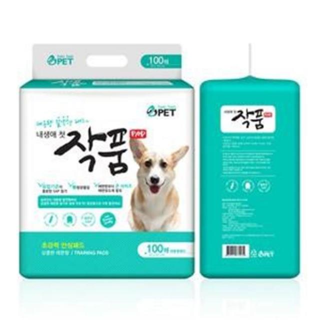 작품패드 100매 45*55cm 가성비 강아지 배변패드, 작품패드 100매
