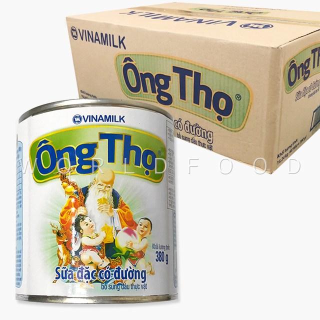 월드푸드 베트남연유 비나밀크 옹토 ONG THO 380g, 48개입